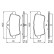 Brake Pad Set, disc brake BP1957 Bosch, Thumbnail 7