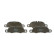 Brake Pad Set, disc brake BP1958 Bosch