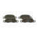Brake Pad Set, disc brake BP1958 Bosch, Thumbnail 3
