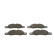 Brake Pad Set, disc brake BP1958 Bosch, Thumbnail 5