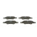 Brake Pad Set, disc brake BP1958 Bosch, Thumbnail 6