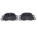 Brake Pad Set, disc brake BP1958 Bosch, Thumbnail 7