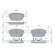 Brake Pad Set, disc brake BP1959 Bosch, Thumbnail 7