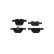 Brake Pad Set, disc brake BP1960 Bosch, Thumbnail 4