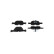Brake Pad Set, disc brake BP1960 Bosch, Thumbnail 6