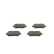 Brake Pad Set, disc brake BP1964 Bosch, Thumbnail 5