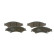 Brake Pad Set, disc brake BP1965 Bosch, Thumbnail 3