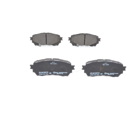 Brake Pad Set, disc brake BP1967 Bosch