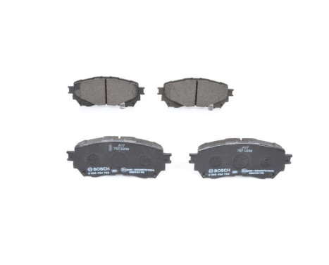 Brake Pad Set, disc brake BP1967 Bosch, Image 3