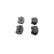 Brake Pad Set, disc brake BP1967 Bosch, Thumbnail 7