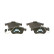 Brake Pad Set, disc brake BP1969 Bosch, Thumbnail 3