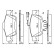 Brake Pad Set, disc brake BP1969 Bosch, Thumbnail 7