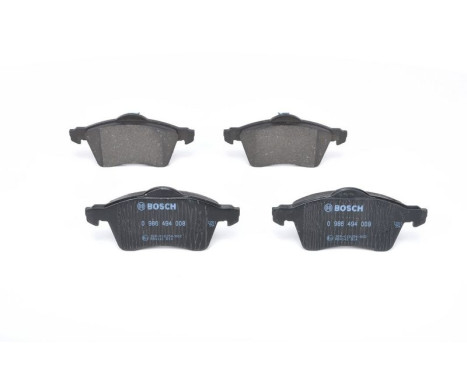 Brake Pad Set, disc brake BP197 Bosch, Image 5