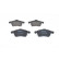 Brake Pad Set, disc brake BP197 Bosch, Thumbnail 5