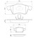 Brake Pad Set, disc brake BP197 Bosch, Thumbnail 6