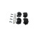 Brake Pad Set, disc brake BP1970 Bosch, Thumbnail 7