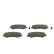 Brake Pad Set, disc brake BP1973 Bosch, Thumbnail 5