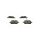 Brake Pad Set, disc brake BP1976 Bosch, Thumbnail 5