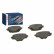 Brake Pad Set, disc brake BP1979 Bosch, Thumbnail 8
