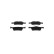 Brake Pad Set, disc brake BP1985 Bosch, Thumbnail 4