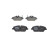 Brake Pad Set, disc brake BP1987 Bosch, Thumbnail 3