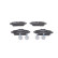 Brake Pad Set, disc brake BP1987 Bosch, Thumbnail 6