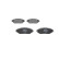 Brake Pad Set, disc brake BP1991 Bosch