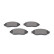 Brake Pad Set, disc brake BP1991 Bosch, Thumbnail 5