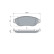 Brake Pad Set, disc brake BP1991 Bosch, Thumbnail 7