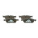 Brake Pad Set, disc brake BP1992 Bosch, Thumbnail 3