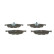 Brake Pad Set, disc brake BP1992 Bosch, Thumbnail 6