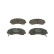 Brake Pad Set, disc brake BP1995 Bosch