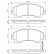 Brake Pad Set, disc brake BP1995 Bosch, Thumbnail 8