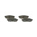 Brake Pad Set, disc brake BP1996 Bosch, Thumbnail 3