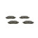 Brake Pad Set, disc brake BP1996 Bosch, Thumbnail 5