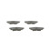 Brake Pad Set, disc brake BP1996 Bosch, Thumbnail 6