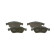 Brake Pad Set, disc brake BP2000 Bosch