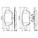 Brake Pad Set, disc brake BP2000 Bosch, Thumbnail 7