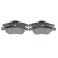 Brake Pad Set, disc brake BP2000 Bosch, Thumbnail 7