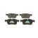 Brake Pad Set, disc brake BP2003 Bosch