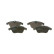 Brake Pad Set, disc brake BP2004 Bosch