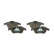 Brake Pad Set, disc brake BP2004 Bosch, Thumbnail 3