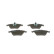 Brake Pad Set, disc brake BP2004 Bosch, Thumbnail 6