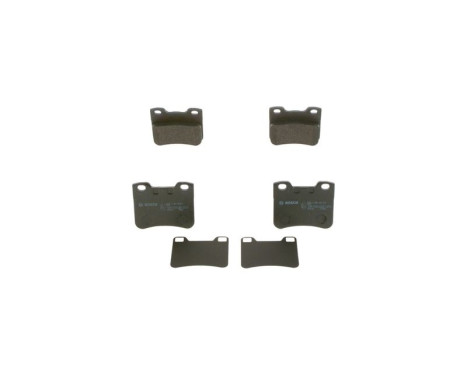 Brake Pad Set, disc brake BP201 Bosch, Image 4