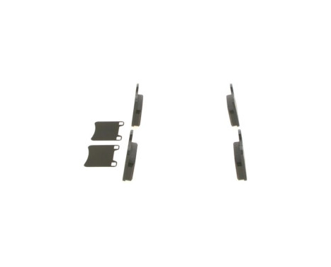 Brake Pad Set, disc brake BP201 Bosch, Image 5