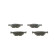 Brake Pad Set, disc brake BP2010 Bosch, Thumbnail 4