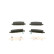 Brake Pad Set, disc brake BP2012 Bosch, Thumbnail 5