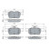 Brake Pad Set, disc brake BP2013 Bosch, Thumbnail 3
