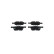 Brake Pad Set, disc brake BP2013 Bosch, Thumbnail 4
