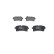 Brake Pad Set, disc brake BP2016 Bosch, Thumbnail 3